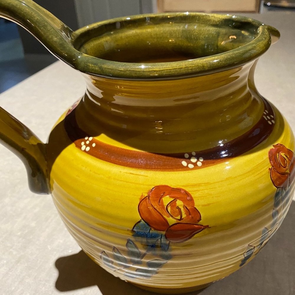 Douce Provence Rose Pitcher